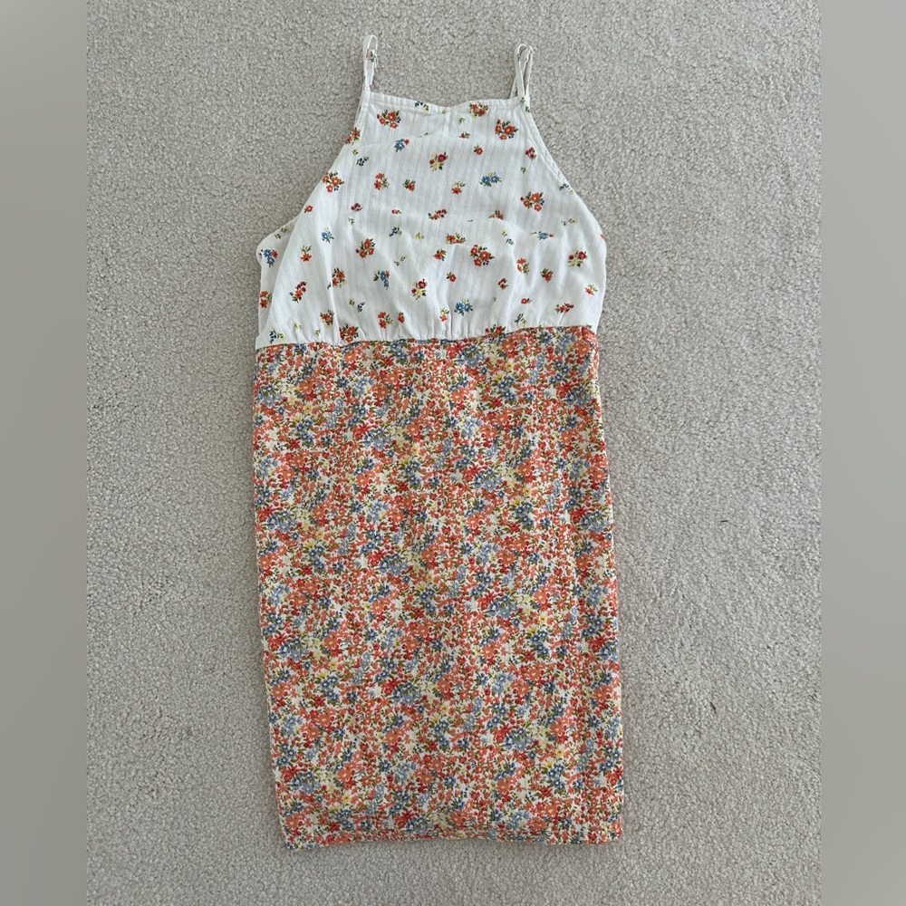 American Eagle Outfitters Kids Dress - White and Red Floral